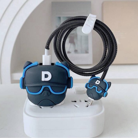 Other - New iPhone Cable and Charger Head Protector French Bulldog